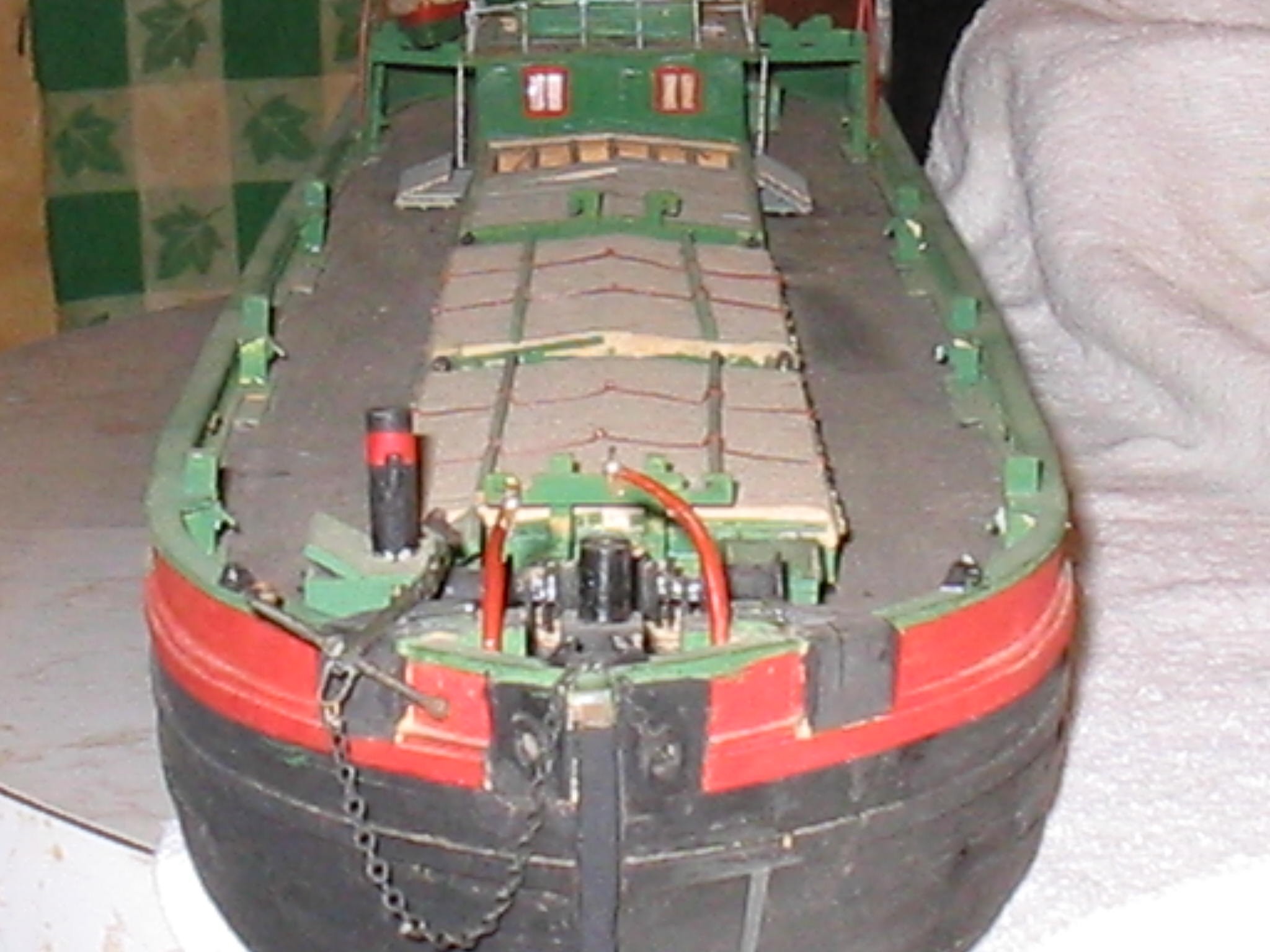 Roy Eliassen's model of a Reading schooner barge.