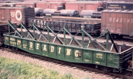 Reading Company GHm Gondola #33267, Craig Bossler photo, collection of The Reading Modeler