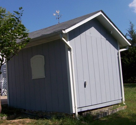 John Caples' Reading Company Tool Shed - Rear View