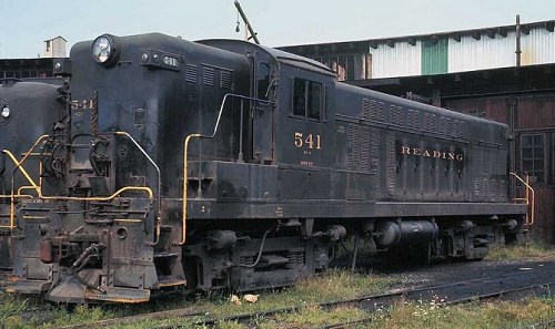 Reading Baldwin AS-16 #541 awaits its next assignment at the Bethlehem Engine Terminal.