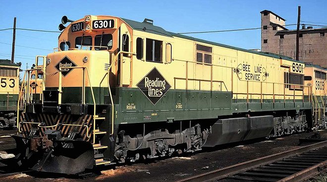 A view of Reading U30-C #6301 when new.